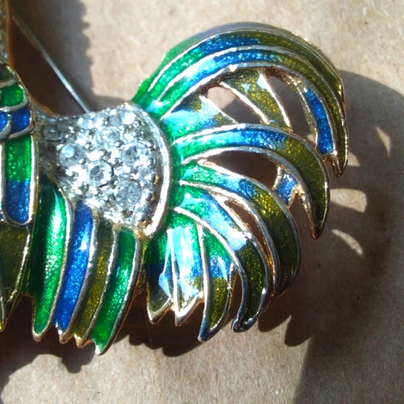 Vintage Strutting Cockerell Brooch 🖤 - Picture 2 of 8